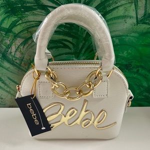 Mini Bebe bag white NWT